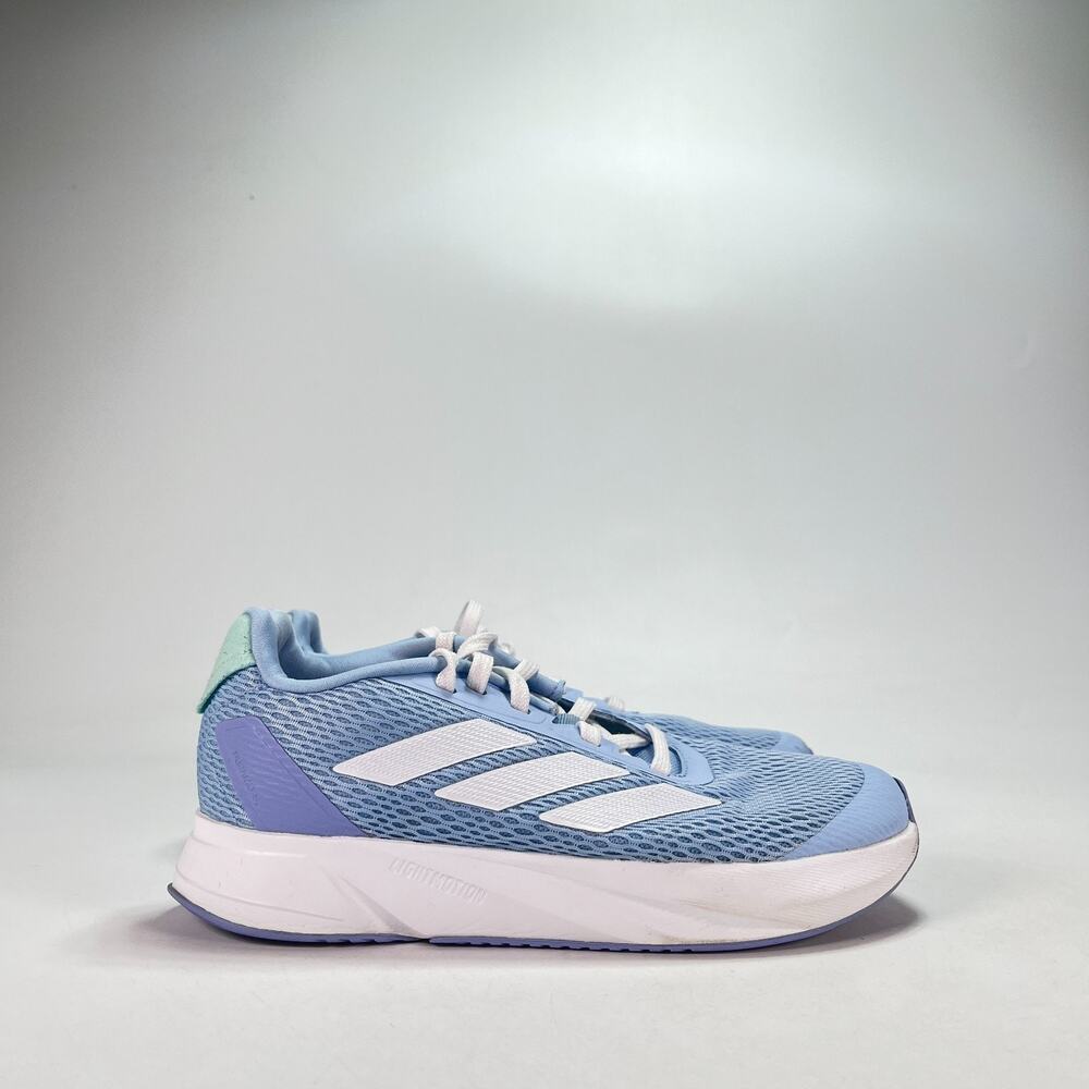 adidas Duramo SL Glow Blue Blue Spark Lace Up Running Shoes ID9132 Youth Size 3